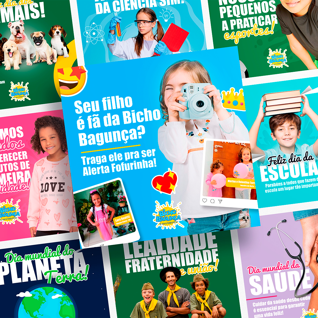 Portfólio Case Bicho Bagunça